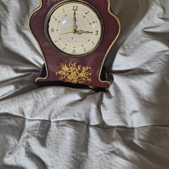 Antique/Vintage Semca 7 Jewels Swiss Made Desk Alarm Clock - Fully Functional! - Picture 2 of 3